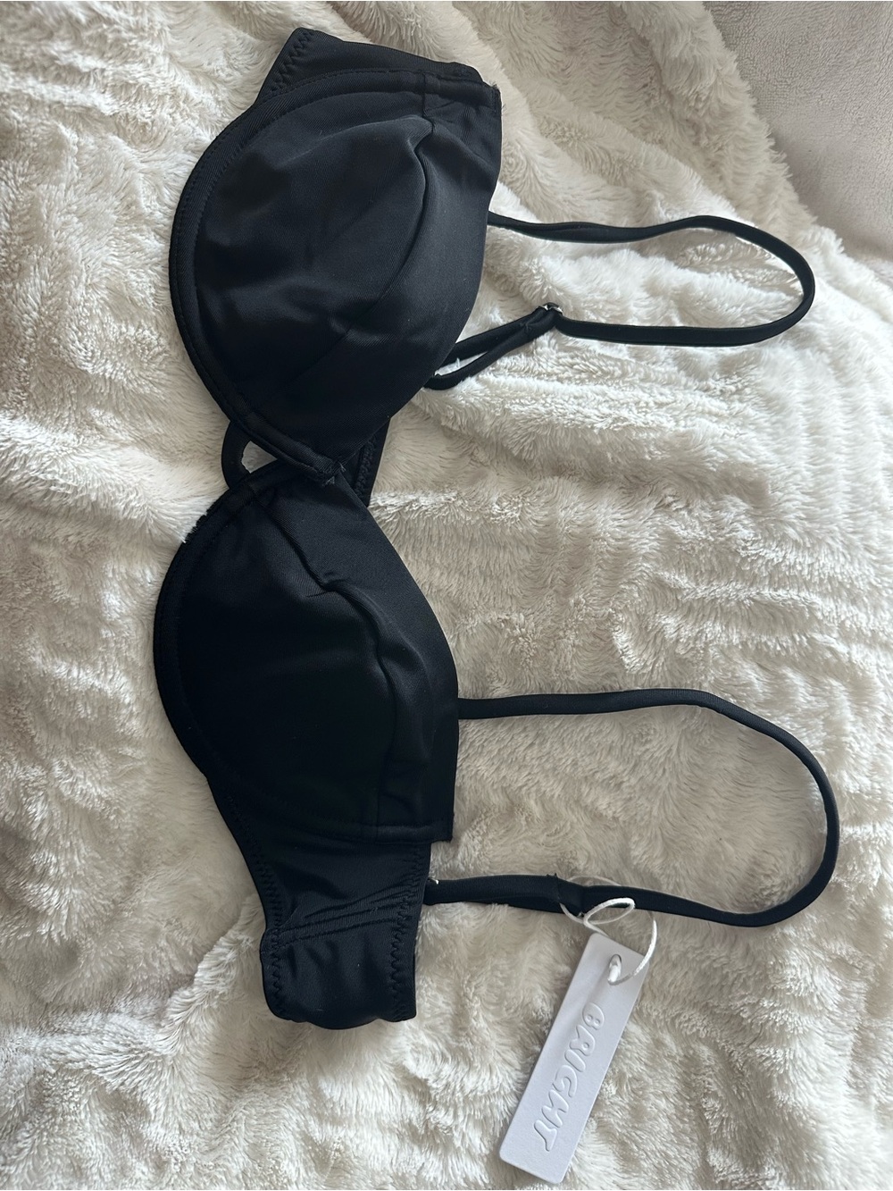 Bright Swimwear Lola Top (Black) - Medium